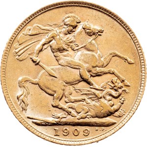 Great Britain, 1 Sovereign 1909, London