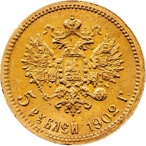 Russia, 5 Roubles 1902, АР