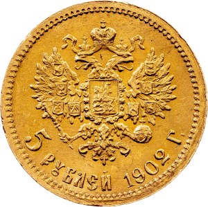 Russia, 5 Roubles 1902, АР