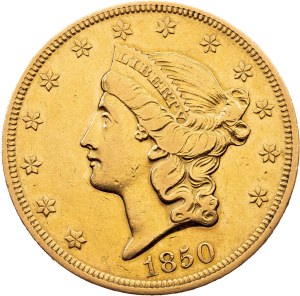 USA, 20 Dollars 1850, Philadelphia
