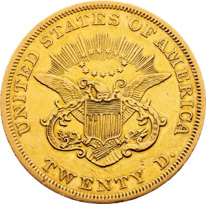 USA, 20 Dollars 1850, Philadelphia
