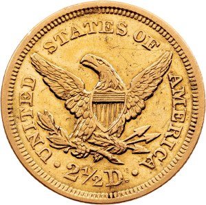 USA, 2 1/2 Dollars 1851, Philadelphia