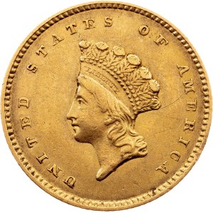 USA, 1 Dollar 1854, Philadelphia