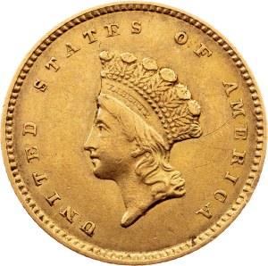 USA, 1 Dollar 1854, Philadelphia