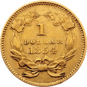 USA, 1 Dollar 1854, Philadelphia