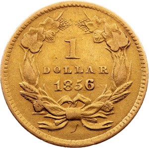 USA, 1 Dollar 1856, Philadelphia