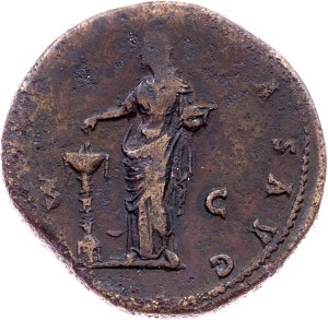 Faustina the Elder, Sestertius Ca 141 AD, Rome