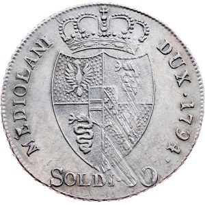 Franz I. (II.), 30 Soldi 1794, Milan