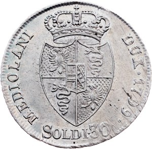 Franz I. (II.), 30 Soldi 1799, Milan