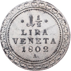 Franz I. (II.), 1,5 lira 1802, A, Vienna