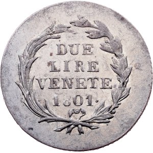Franz I. (II.), 2 lire 1801, Venezia