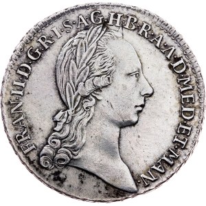 Franz I. (II.), 1/2 Lira 1792