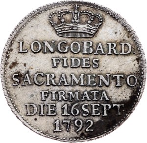 Franz I. (II.), 1/2 Lira 1792