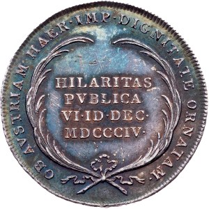 Franz I. (II.), Jeton 1804