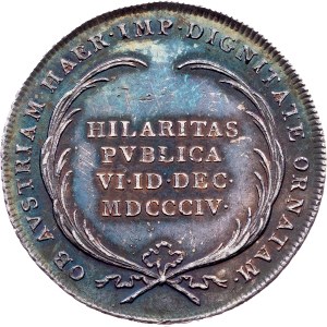 Franz I. (II.), Jeton 1804