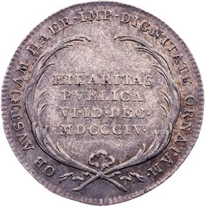 Franz I. (II.), Jeton 1804