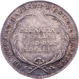 Franz I. (II.), Jeton 1804