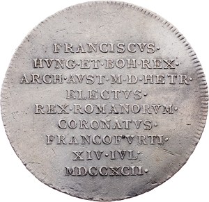 Franz I. (II.), Jeton 1792