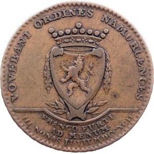 Franz I. (II.), Jeton 1792, Brussels