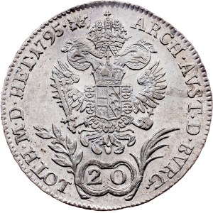 Franz I. (II.), 20 Kreuzer 1795, B, Kremnitz