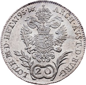Franz I. (II.), 20 Kreuzer 1795, B, Kremnitz