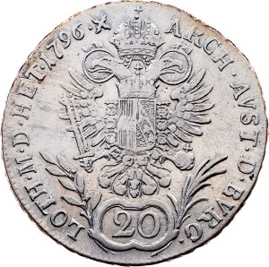 Franz I. (II.), 20 Kreuzer 1796, E, Karlsburg