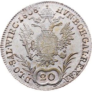 Franz I. (II.), 20 Kreuzer 1808, G, Nagybánya