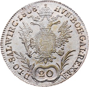 Franz I. (II.), 20 Kreuzer 1808, G, Nagybánya