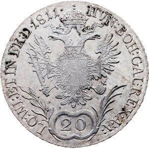 Franz I. (II.), 20 Kreuzer 1811, B, Kremnitz