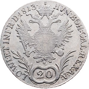 Franz I. (II.), 20 Kreuzer 1813, B, Kremnitz
