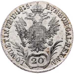 Franz I. (II.), 20 Kreuzer 1815, A, Vienna