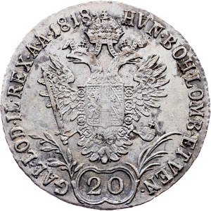 Franz I. (II.), 20 Kreuzer 1818, B, Kremnitz