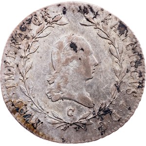 Franz I. (II.), 20 Kreuzer 1823, C, Prague