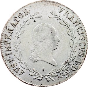 Franz I. (II.), 20 Kreuzer 1824, A, Vienna