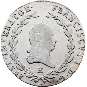 Franz I. (II.), 20 Kreuzer 1824, E, Karlsburg