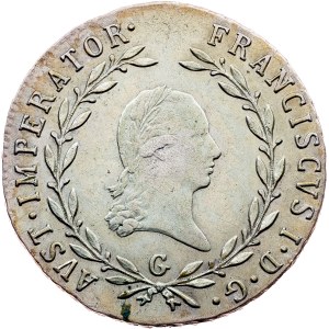 Franz I. (II.), 20 Kreuzer 1824, G, Nagybánya