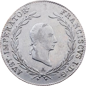 Franz I. (II.), 20 Kreuzer 1825, A, Vienna