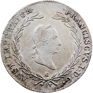 Franz I. (II.), 20 Kreuzer 1827, E, Karlsburg