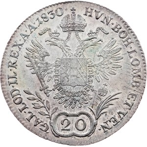 Franz I. (II.), 20 Kreuzer 1830, E, Karlsburg