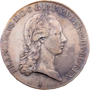 Franz I. (II.), 1/2 Thaler 1793, A, Vienna