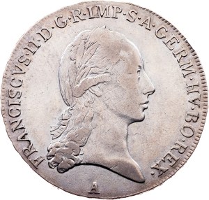 Franz I. (II.), 1/2 Thaler 1804, A, Vienna