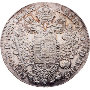 Franz I. (II.), 1/2 Thaler 1804, A, Vienna