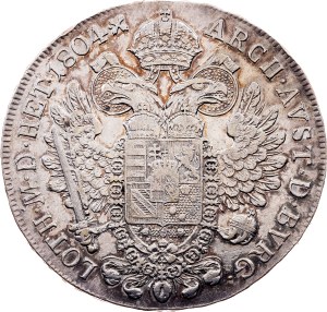Franz I. (II.), 1/2 Thaler 1804, A, Vienna
