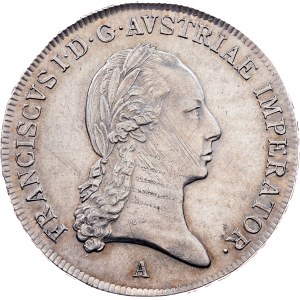 Franz I. (II.), 1/2 Thaler 1809, A, Vienna