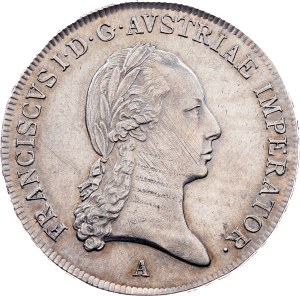 Franz I. (II.), 1/2 Thaler 1809, A, Vienna