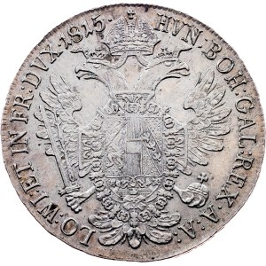 Franz I. (II.), 1/2 Thaler 1815, B, Kremnitz