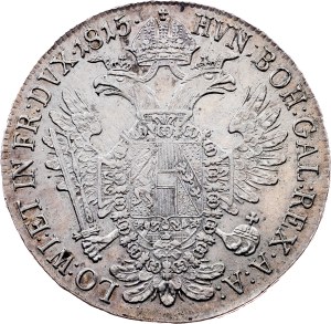 Franz I. (II.), 1/2 Thaler 1815, B, Kremnitz