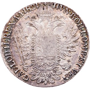 Franz I. (II.), 1/2 Thaler 1821, G, Nagybánya