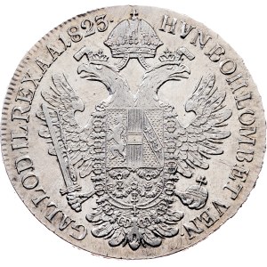 Franz I. (II.), 1/2 Thaler 1823, A, Vienna