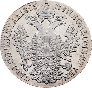 Franz I. (II.), 1/2 Thaler 1823, A, Vienna